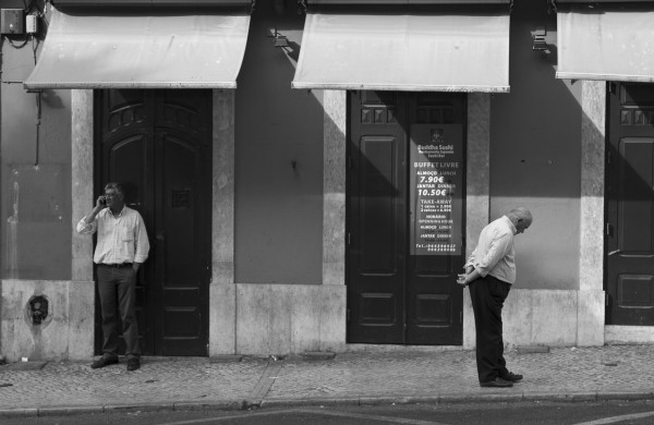 Lisbon Street Conversation
