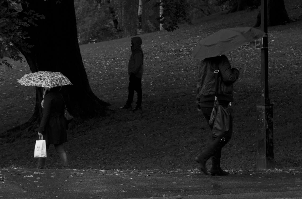 Figures lurking in the dark