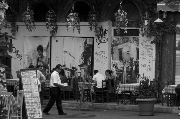 Street Cafe in Athens