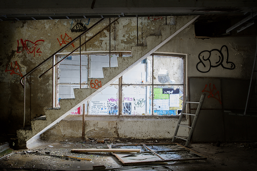 Stairs - Urban Exploration Photography