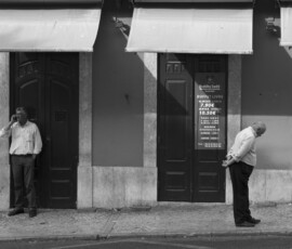 Lisbon Street Conversation