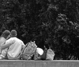 Streets of Paris Couple
